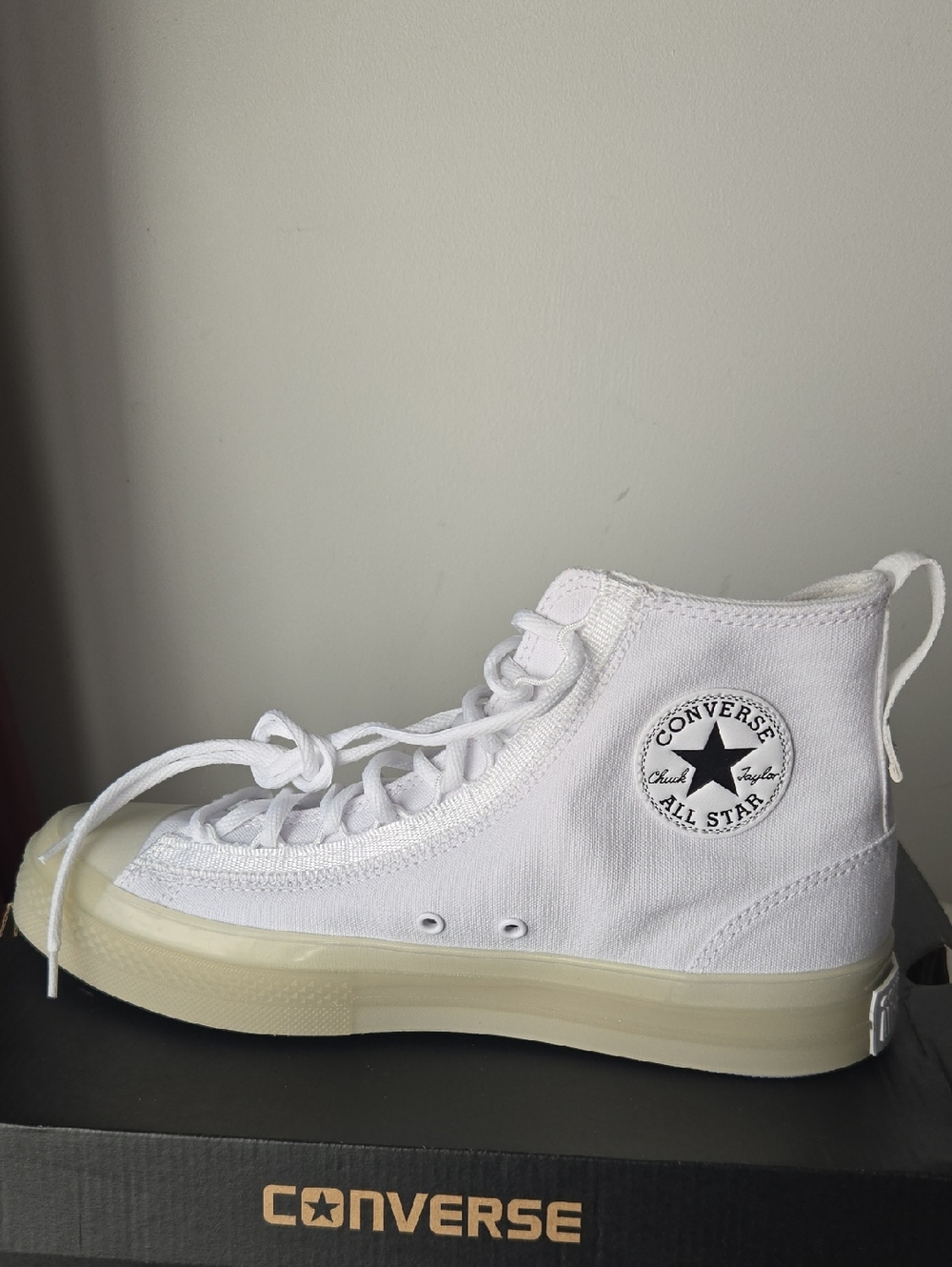 Converse CTAS CX EXP2 HI  White Mens US 10 - Picture 2 of 6
